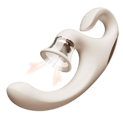 Daisy - Tongue Licking Suction Arousal Clitoral G-spot Vibrator for Blended Orgasms