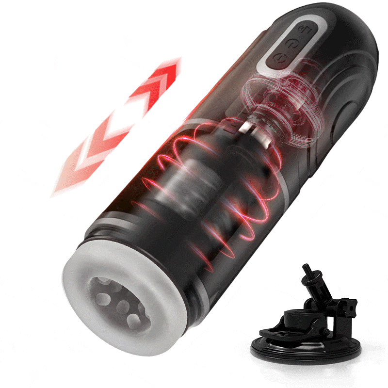 Chainsaw - 7 Thrusting Rotation Automatic Masturbator with Suction Base
