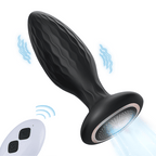 ERO - LED Light 360° Rotation & Vibration Remote Control Anal Plug For Solo or Couple