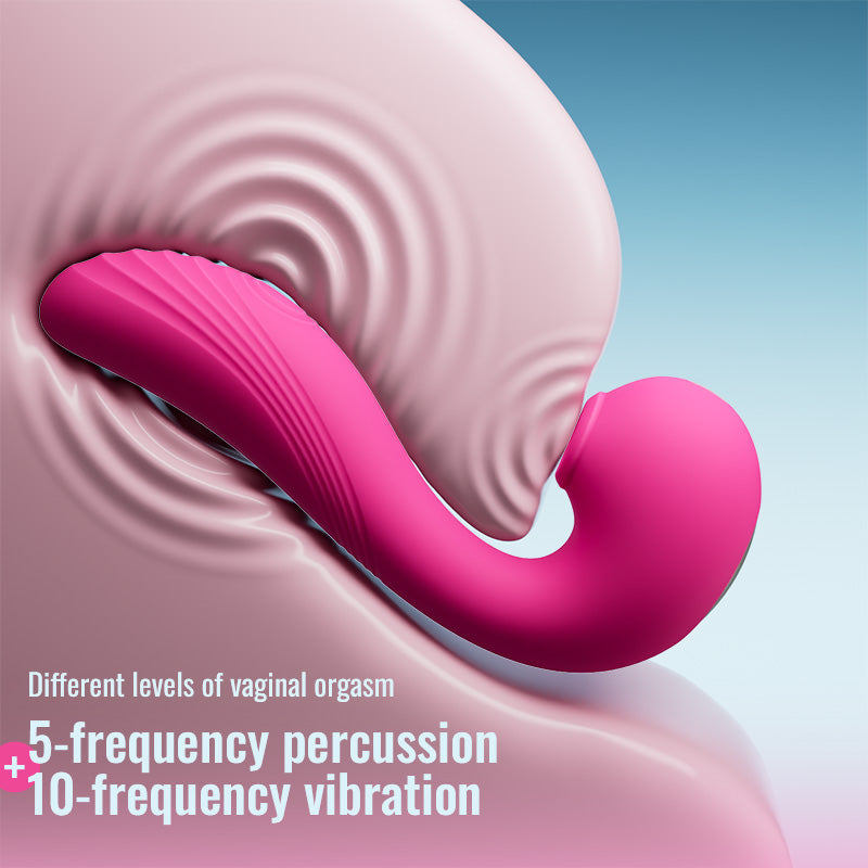 Nami - TRIPLE AROUSAL Clitoral Sucking Tongue Licking Flapping G-spot Vibrator