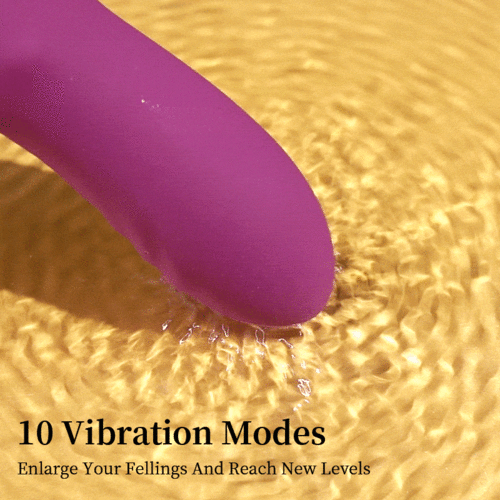Liliana - 4 In 1 Tapping Wiggling G-spot Vibrator With Rolling Beads