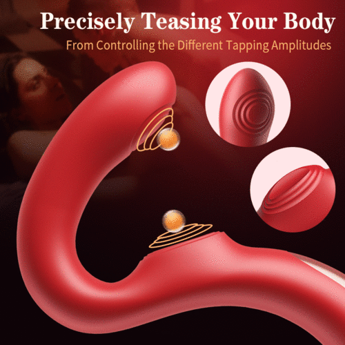 Ova - U-Design Double Stimulation For Clit & G-spot Vibrator With Tapping Mode