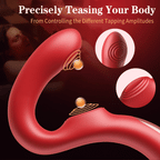 Ova - U-Design Double Stimulation For Clit & G-spot Vibrator With Tapping Mode
