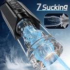 King -Powerful Suction 360° Deep Tight Wrapping Easy to Clean Masturbator