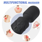 Mas - 8 Speeds 20 Frequencies Vibrating AV Clitoral G-Spot Massager
