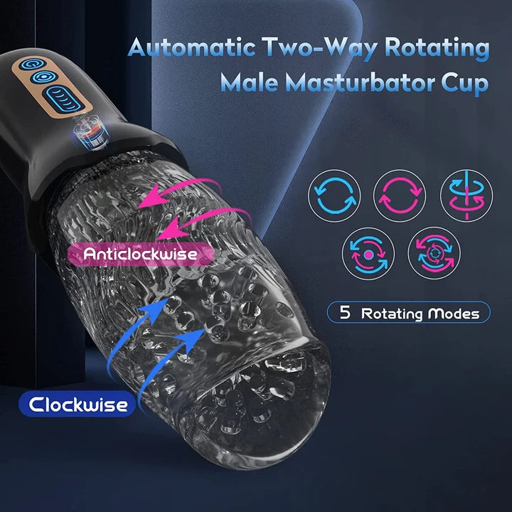 KAI - Rotation Blowjob Male Masturbator Penis Massager