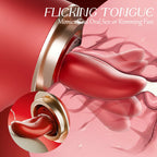 Sina - Pacifier Clit Suck & Tongue Lick G-spot Stimulation Vibrator