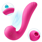 Nami - TRIPLE AROUSAL Clitoral Sucking Tongue Licking Flapping G-spot Vibrator