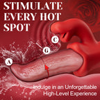 【Ultra Realistic】Diva - Deep Wriggle Prolonged Pleasure Licking Swing Tongue Vibrators for Female Couples Games