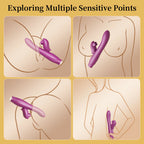 Liliana - 4 In 1 Tapping Wiggling G-spot Vibrator With Rolling Beads