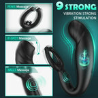Ark - Bead Massage P-Spot 9 Vibrating Prostate Massager with Remote Control