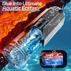 King -Powerful Suction 360° Deep Tight Wrapping Easy to Clean Masturbator