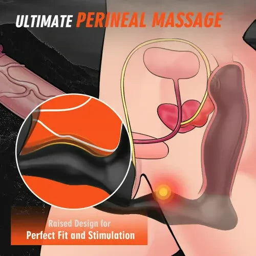 Nova - 10 Vibrating 42°C Heating Prostate & Perineal Massager