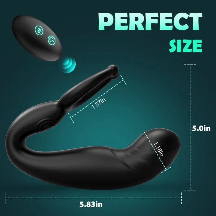 Ark - Bead Massage P-Spot 9 Vibrating Prostate Massager with Remote Control