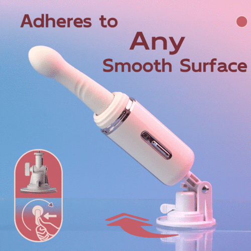 Midi - Pyro Heating 7 Thrusting & Vibration 2 In 1 Dildo Machine