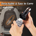 TORNADO -5 Rotating + 10 Vibrating Transparent Sleeve Oral Sex Cup