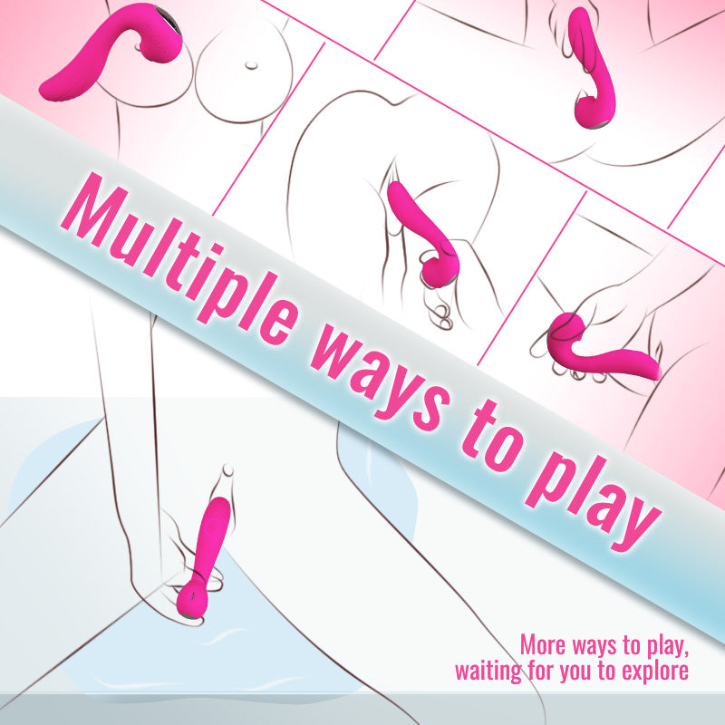 Nami - TRIPLE AROUSAL Clitoral Sucking Tongue Licking Flapping G-spot Vibrator