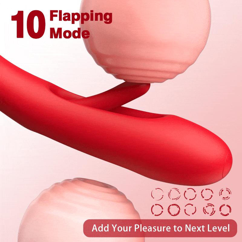 Muse - Mouth Shaped Biting G Spot Soother with Vibration & Flapping