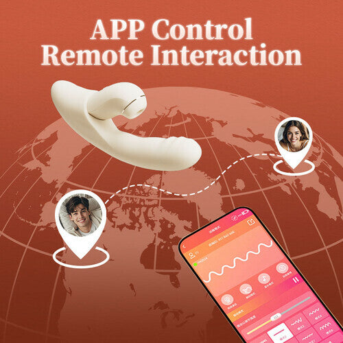 SVAKOM 4 IN 1 APP G-Spot Vibrator Dual Stimulation for Ultimate Pleasure