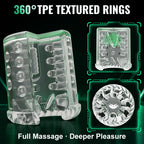 Heaven - 5 in 1 Automatic Masturbator Rotating Thrusting Suction Vibrating Licking Stroker