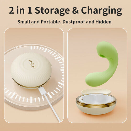 Egg - APP Control Clit sucking Egg Vibrator with Dust-proof Charging Box