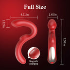 Ova - U-Design Double Stimulation For Clit & G-spot Vibrator With Tapping Mode