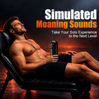 Allen - 6-in-1 Thrusting, Vibrating & Heating Blow Job Masturbator Cup with 4 Suction Modes