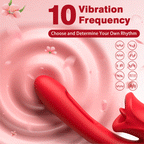 Muse - Mouth Shaped Biting G Spot Soother with Vibration & Flapping