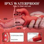 【Ultra Realistic】Diva - Deep Wriggle Prolonged Pleasure Licking Swing Tongue Vibrators for Female Couples Games