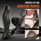 Nova - 10 Vibrating 42°C Heating Prostate & Perineal Massager