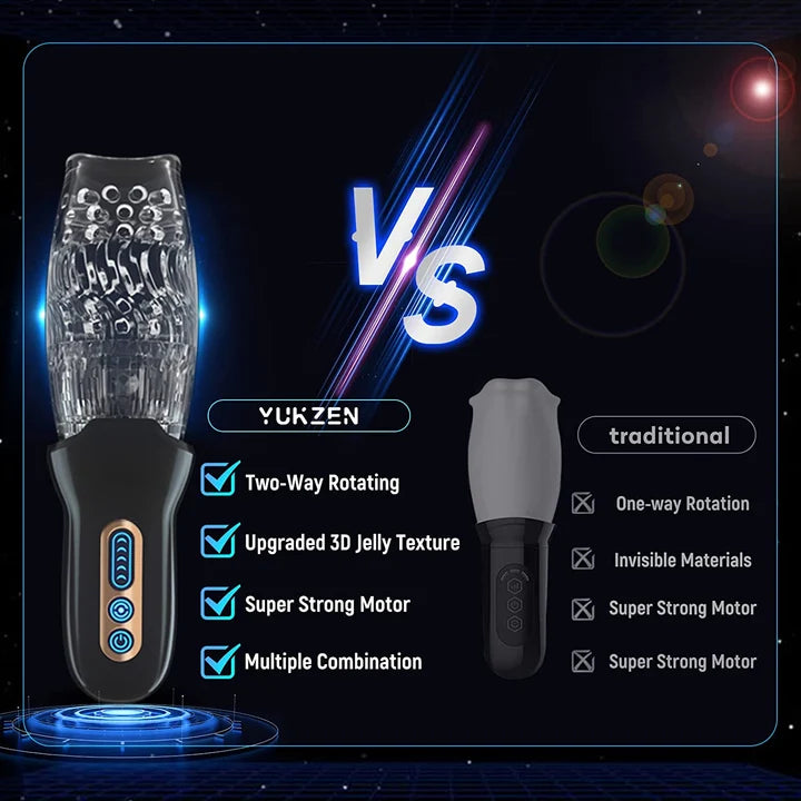 KAI - Rotation Blowjob Male Masturbator Penis Massager