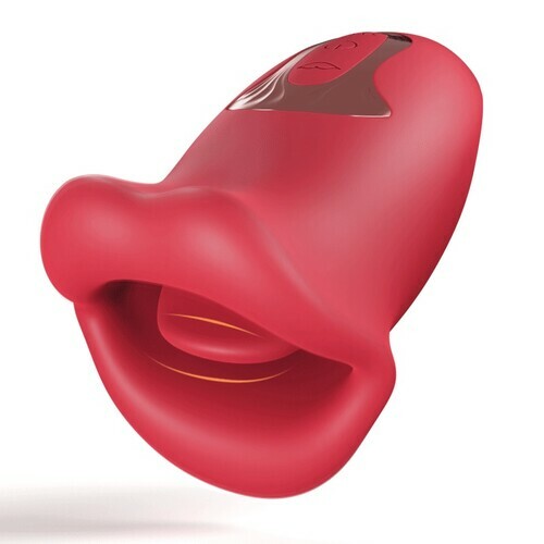 MOU - Pressb Biting & Vibrating Clitoral Vibrator Nipple Stimulator