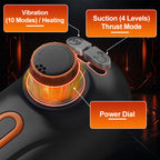 Allen - 6-in-1 Thrusting, Vibrating & Heating Blow Job Masturbator Cup with 4 Suction Modes