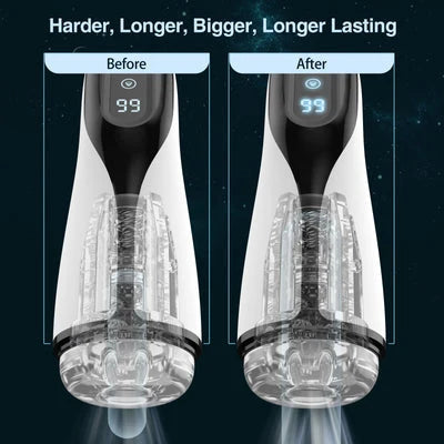 Adam - Strong Sucking & Vibrating Male Heating Masturbator