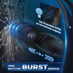 Saul - Thrusting & 12 -Vibrating Cock Rings Prostate Massager