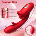 Muse - Mouth Shaped Biting G Spot Soother with Vibration & Flapping