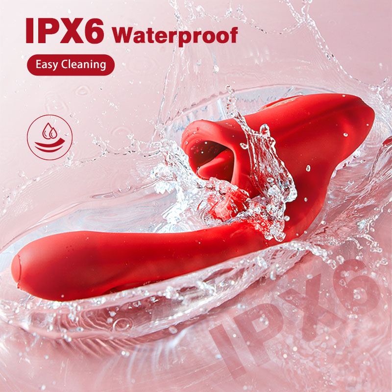 Muse - Mouth Shaped Biting G Spot Soother with Vibration & Flapping